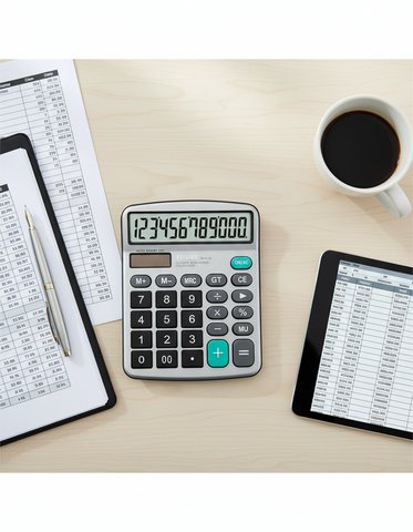 TRULY 837A Pro Metal Calculator - Professional Desktop Calculator