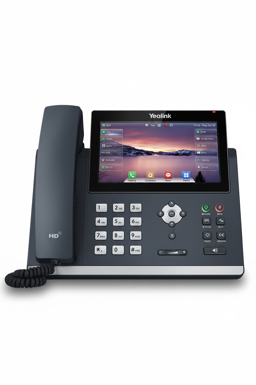 Yealink SIP-T48U IP Phone UAE - 16 Lines 7" Touchscreen | Dubai Abu Dhabi Sharjah