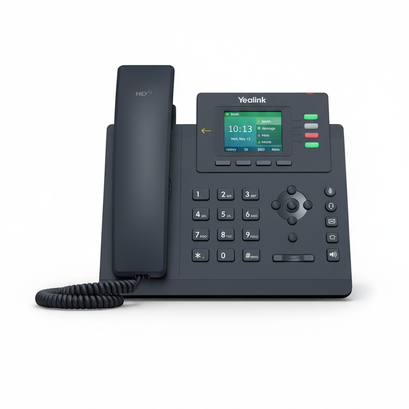 Yealink SIP-T33G Entry-Level IP Phone UAE - 4 Lines Color LCD | Dubai Abu Dhabi Sharjah Ajman Fujairah RAK UAQ